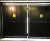 CSG 10607 Bi-Folding Overhead Tracked Gate - steel security gate 6