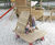 Sand Raft Multi-Spring Rocker - softwood playground rocking raft 1
