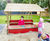 Sand Playing Sun Bakery Cottage - wood outdoor sand playhouse for kids 5