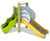 Gentian Play Unit - outdoor softwood play structure with slide 5