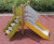 Gentian Play Unit - outdoor softwood play structure with slide 1