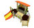 Cherry Play Unit - softwood outdoor playhouse for playgrounds 7