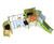 Coral Play Unit - outdoor softwood playground set for children 2