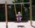 Daisy Little Swing - toddler swing set, pressure-treated softwood frame 1