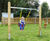 Daisy Little Swing - toddler swing set, pressure-treated softwood frame 0