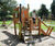 Fjrlar Play Unit, Solo - robinia wood playground structure for kids 0