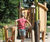 Fjrlar Play Unit, Solo - robinia wood playground structure for kids 1