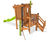 Fjrlar Play Unit, Solo - robinia wood playground structure for kids 7