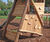 Milam Play Unit, Solo - robinia wood outdoor playground structure 5