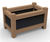 Versailles Slate Planter - hardwood and slate outdoor planter for streets 5