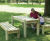 Eibini Table - solid wood indoor/outdoor table for communal seating 4