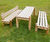 Eibini Table - solid wood indoor/outdoor table for communal seating 2