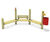 Eibini Arena - outdoor softwood seating set with figures and litter bin 9