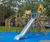Robin Play Unit, Solo - wood playground structure for outdoor parks 2