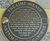Cast bronze in-ground trail markers for pavements 4