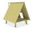 Seaside A-Frame House - softwood outdoor playhouse for children 3