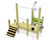 Lara Sand And Mud Play Unit - outdoor wood playground for sand play 1