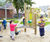 Little Woodpecker Sand Construction Site - wood outdoor sand play unit 1