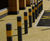 Plain Round Galvanised Steel Bollards - steel parking and access posts 8