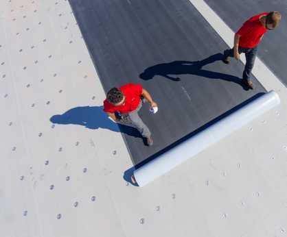RubberGard EPDM SA - self-adhered EPDM roofing membrane