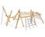 Ema Climbing Tree - natural robinia outdoor playground climbing unit 6