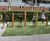 Albin Three-Level Horizontal Bar - robinia wood outdoor play gym bar 1