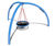 Circular Swing With Nest Seat - blue steel playground swing for parks 2