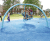 Circular Swing With Nest Seat - blue steel playground swing for parks 0