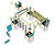 Runout Tough Trail Play Unit - wood & steel ninja obstacle playground 0