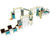 Scorpion Trail Play Unit - outdoor wood climbing play structure for kids 0