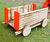 Large Train Tender - outdoor wooden play train for playgrounds 0