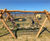 Hydra Snake Swing - robinia wood four-seat playground swing 1