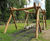 Hydra Snake Swing - robinia wood four-seat playground swing 2