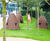 Wicker Huts - natural willow play structures for children's outdoor spaces 4