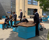 Group seating solution for St Bede's School, Redhill - on this page