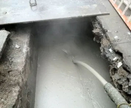 FoamFill - foamed concrete for void filling and trench reinstatement