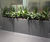Corten steel planter scheme for Office building on Palace Street, London 7