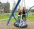 Tarzan cantilever swing with seat 2