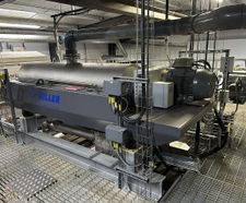 New centrifuge increases efficiency at waste water treatment plant.