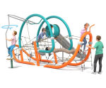 Sammy The Snail - rope and net playground climber for children
