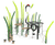 Harry the Heron - steel climbing frame for parks and nature play areas 1