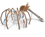 Archie the Arachnid - spider climbing net structure for playgrounds
