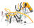 Zzzara Shape Wave Master - metal insect play climber for kids ages 3-12 0
