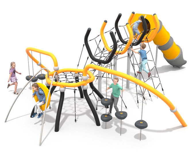 Zzzara Shape Wave Master - metal insect play climber for kids ages 3-12