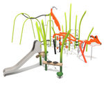 The Fox’s Den - large outdoor playground unit for children ages 3-12