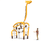 Jerry The Giraffe - steel playground climbing tower for kids 0