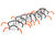 Cecil The Centipede - outdoor steel crawl-through climbing structure 1