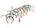 Cecil The Centipede - outdoor steel crawl-through climbing structure 0