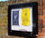 Wallmounting Metal Notice Board - stainless steel display case 2