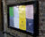 Wallmounting Metal Notice Board - stainless steel display case 3
